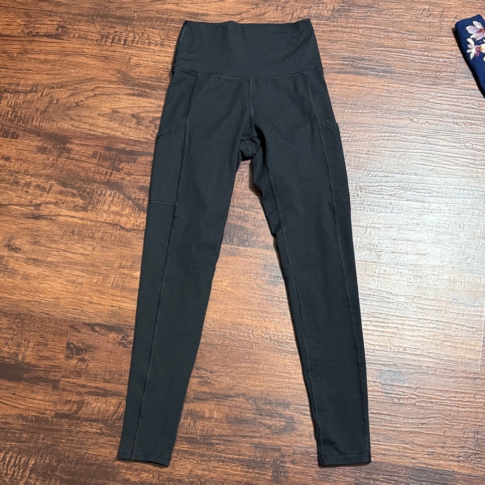 Aerie Black High-Waisted Leggings